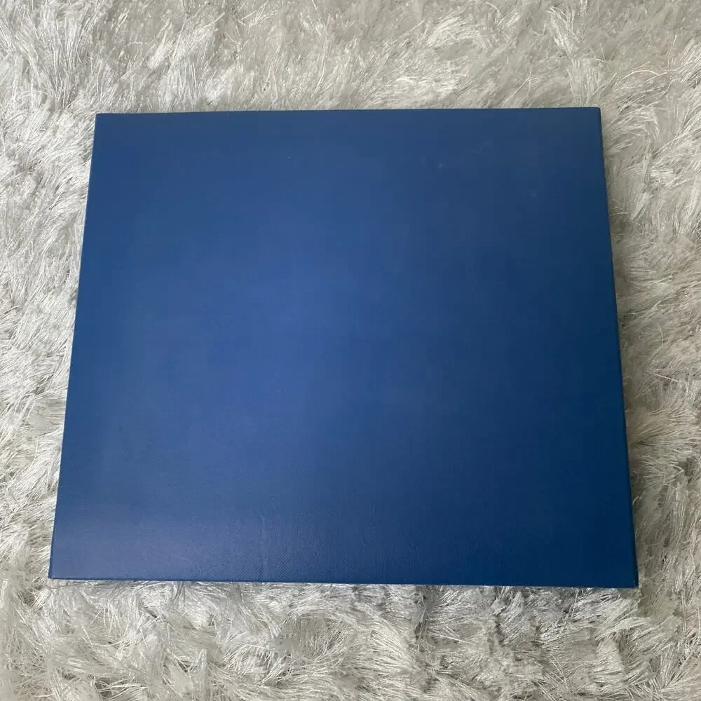 8 x 8 scrapbook Blue Front Decorated with Stickers No other flaws